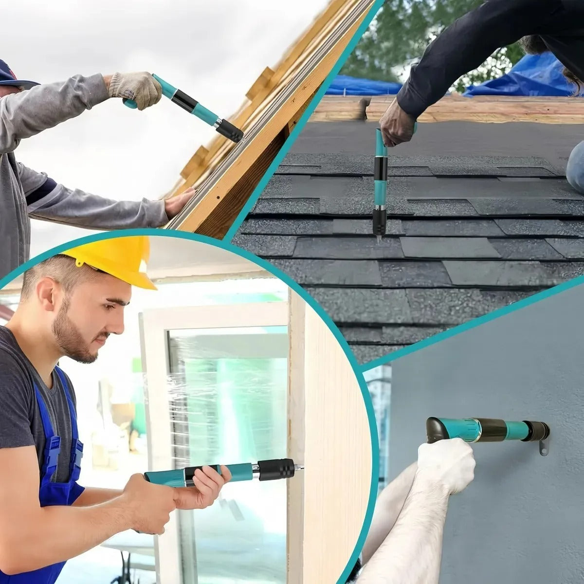 Pistola De Impacto™ + 10 Clavos + Lentes -  50 % OFF